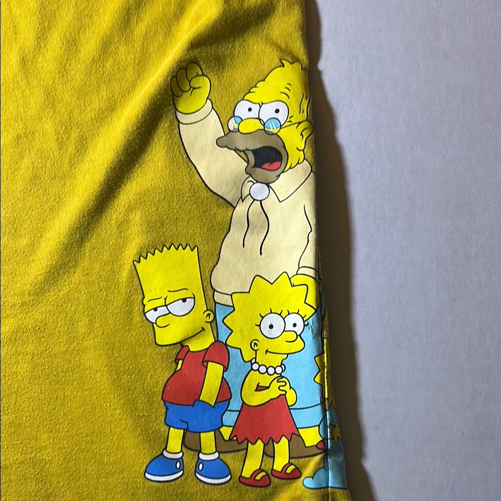 The Simpsons Yellow Graphic Tee, Fox, TV series - Picture 8 of 9